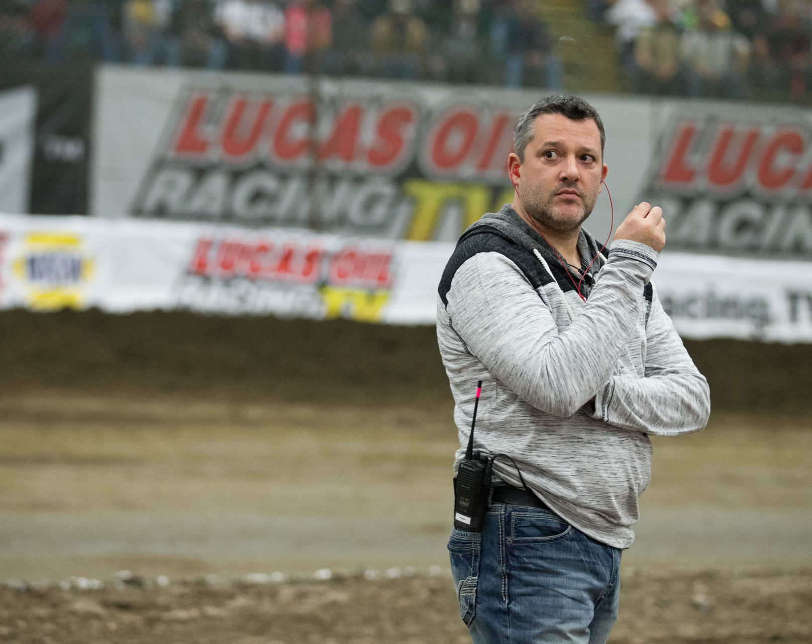 Tony Stewart at the Chili Bowl: 2016